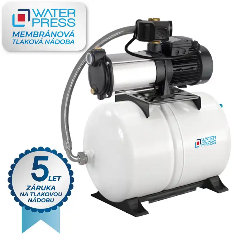 M FULL CONTROL MAXI-A 24 Automatická vodárna s vícestupňovým samonasávacím čerpadlem Nejnovější Verze