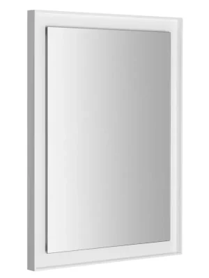 Sleva FLUT zrcadlo s LED osvětlením 600x800mm, bílá