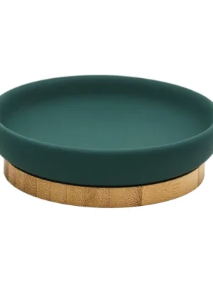 Omezené Množství FANCY mýdlenka na postavení, tmavě zelená