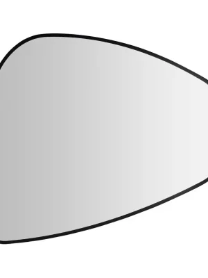 ELENA zrcadlo s LED podsvícením 20W, 68x96cm, černá mat Premium