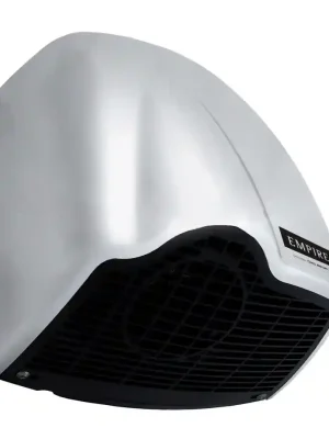 EMPIRE U-NIK AUTOMATIC bezdotykový tryskový osoušeč rukou 230 V, 1850 W, 262x305x165mm, ABS plast, stříbrná lesk Finale Uitverkoop