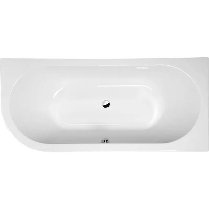 VIVA R asymetrická vana 175x80x47cm, bílá Gratis Retour