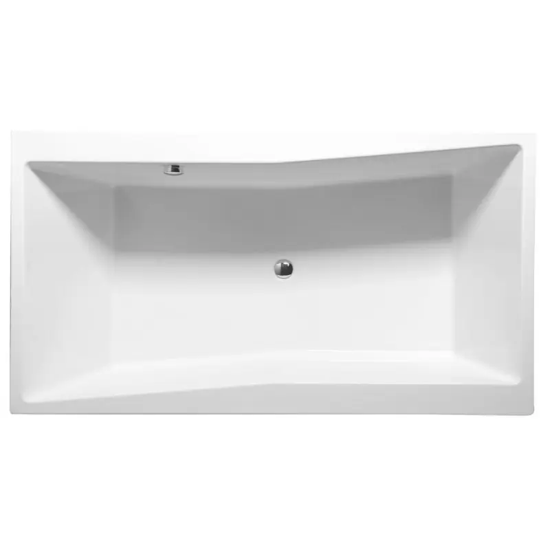 Aanbieding QUEST obdélníková vana 180x100x49cm, bílá