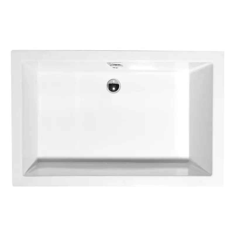 Koop Online DEEP hluboká sprchová vanička, obdélník 120x75x26cm, bílá
