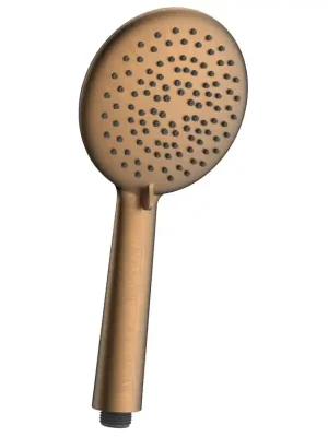 Ruční masážní sprcha, 5 režimů sprchování, silikon trysky, průměr 120mm, ABS/měď mat Zlevněný