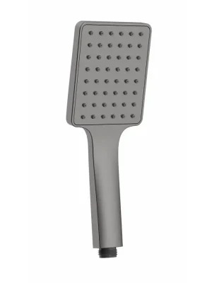 Ruční sprcha, 245mm, silikon trysky, ABS/gun metal Tovární Cena