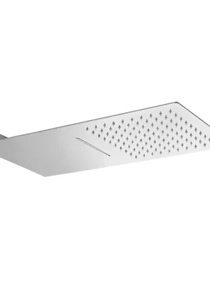 Exclusieve Akce SLIM nástěnná hlavová sprcha s kaskádou, 250x550mm, nerez lesk