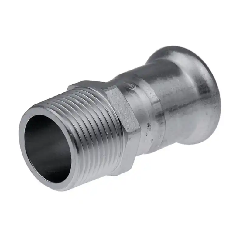 INOXPRESS BIG SIZE Přechod vnější závit 76,1mm x 2 1/2" Sleva