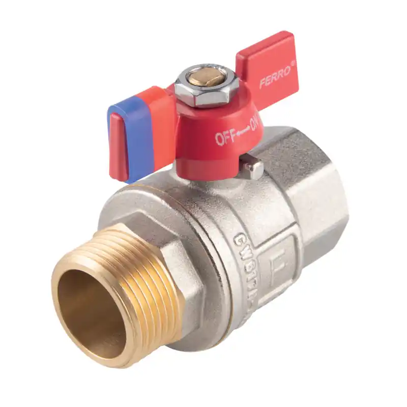 Kulový plnoprůtočný kohout, motýlek ŠM 3/8" Seizoensaanbieding