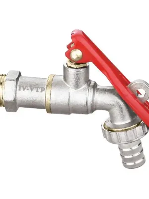 Zahradní kulový ventil 1/2" - UZAMYKATELNÝ, PN15 Gratis Retour