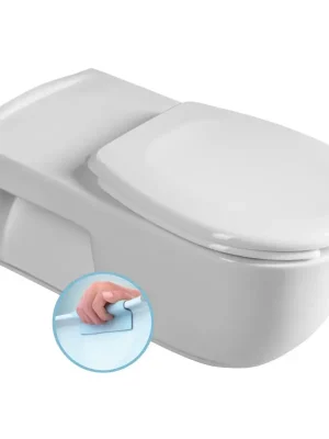 Nakupujte Hned HANDICAP závěsná WC mísa prodloužená, Rimless, 37x70 cm, bílá