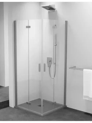 ZOOM čtvercový sprchový kout 800x800mm, rohový vstup Omezená Nabídka