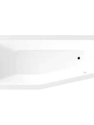 Must-Have OPAVA vana 160x70x39cm bez nožiček, levá, bílá