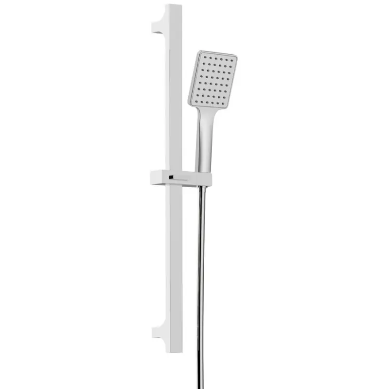 Sprchová souprava hranatá, posuvný držák 680mm, chrom Hete Deal