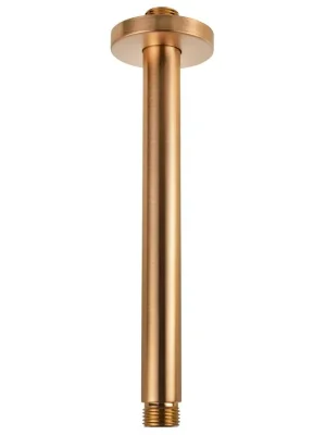 Exclusieve Akce Sprchové stropní ramínko, kulaté, 200mm, měď mat