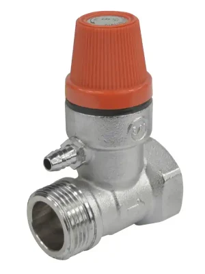 Direct Beschikbaar V&G 446 Pojistný ventil k BOJLERU 1/2" x 6 BAR s vypouštěním