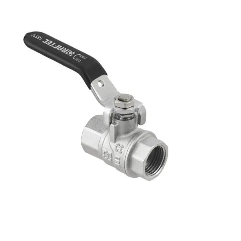 Exclusieve Aanbieding Kulový ventil BLACK 6/4" FF páka PN30 185°C PLNOPRŮTOK