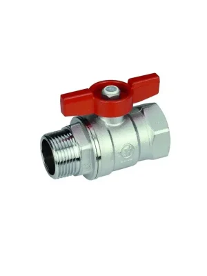 GIACOMINI R254D kulový kohout FM1" závitový, motýl, voda, mosaz/chrom Must-Have