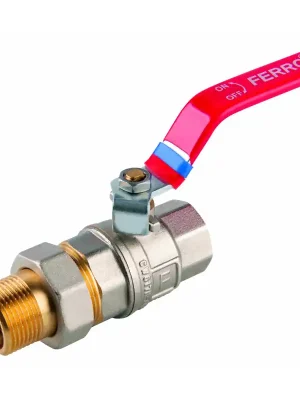 Kulový plnoprůtočný kohout se šroubením, páka ŠM 1/2" Cenový Hit