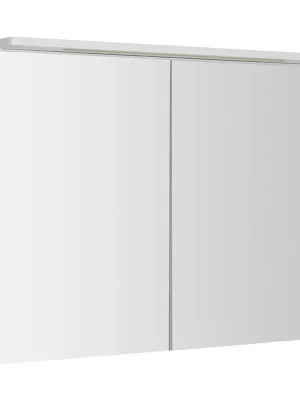 KAWA STRIP galerka s LED osvětlením 90x70x22cm, bílá Certifikovaný