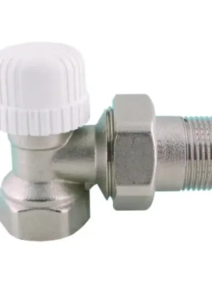 V&G 417 Termostatický ventil radiátorový rohový DN15 - 1/2" PN10, Tmax 110°C Weekendaanbieding