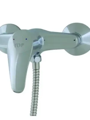 TOP 1245 Sprchová vodovodní baterie s pákou dolů a příslušenstvím, rozteč 150mm, CHROM Nu Kopen