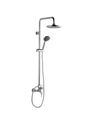 Lage Kosten TOP 1254 Sprchový sloup s pákovou baterií a přepínáním na ruční sprchu, CHROM, rozteč 150mm