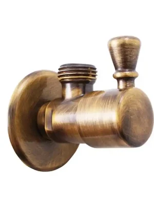 Rohový ventil, 1/2"x 1/2", bronz Omezené Množství