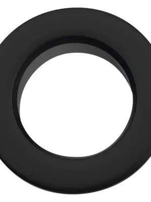 Krytka přepadu umyvadla Ø 32mm, černá Sleva