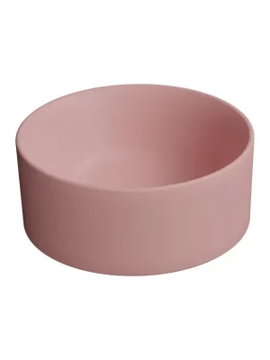 Nieuw KUBE X keramické umyvadlo na desku, průměr 32cm, blush mat