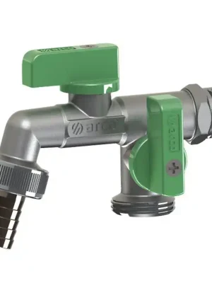 Shop Nu ARCO zahradní ventil Nano se dvěma vývody 1/2" x 3/4" x 3/4", anticalc