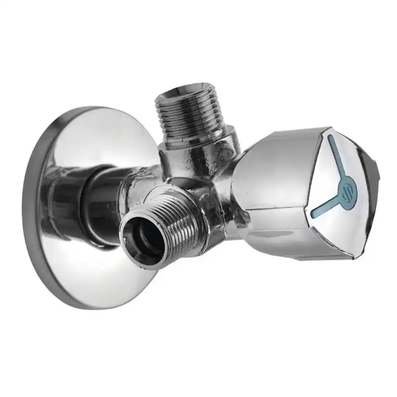 Weekendaanbieding ARCO kombinovaný rohový ventil A-80 se dvěma vývody 1/2" x 1/2" x 1/2" Anticalc