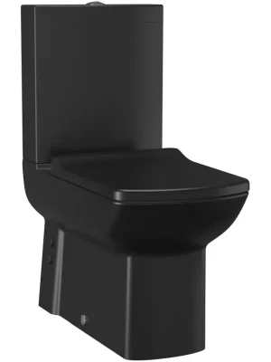 Seizoensaanbieding LARA WC kombi, spodní/zadní odpad, černá mat