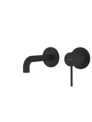 Oblíbený ULTRAMIX podomítková dvouprvková umyvadlová baterie, hubice 16cm, černá mat