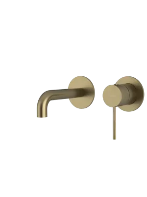 Levný ULTRAMIX podomítková dvouprvková umyvadlová baterie, hubice 16cm, zlato mat