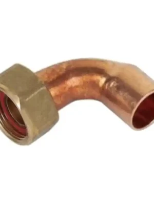 CU OBLOUK s převlečnou matkou 15 mm x 1/2" - 5002G Populair