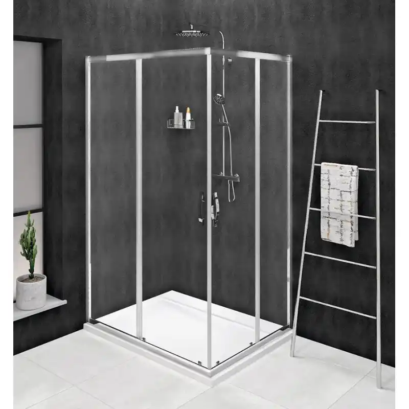 Koop Online SIGMA SIMPLY obdélníkový sprchový kout 1200x1100 mm, L/P varianta, rohový vstup, čiré sklo