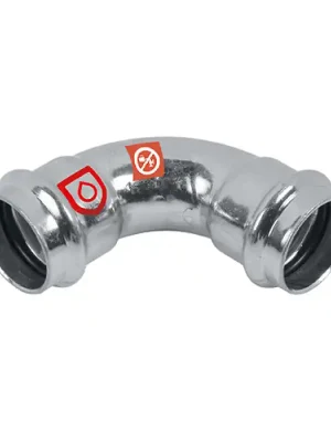 FRABOPRESS C-STEEL oblouk 18 mm 90° F x F Levný