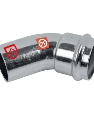 FRABOPRESS C-STEEL oblouk 88,9 mm 45° M x F Bezpečná Platba