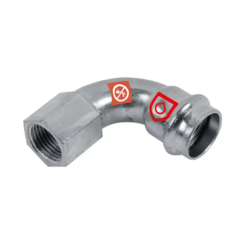 Gratis Retour FRABOPRESS C-STEEL oblouk s vnitřním závitem 18 mm x 3/4"