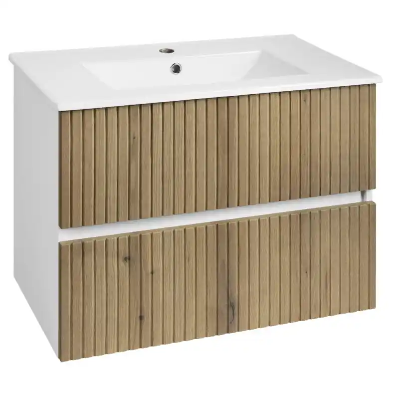 PANEDA STRIP umyvadlová skříňka 74,5x55x45,2cm, dub emporio Koopje