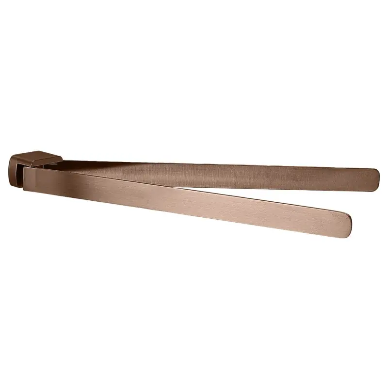 Must-Have PIRENEI dvojitý držák ručníků otočný 350mm, měď mat