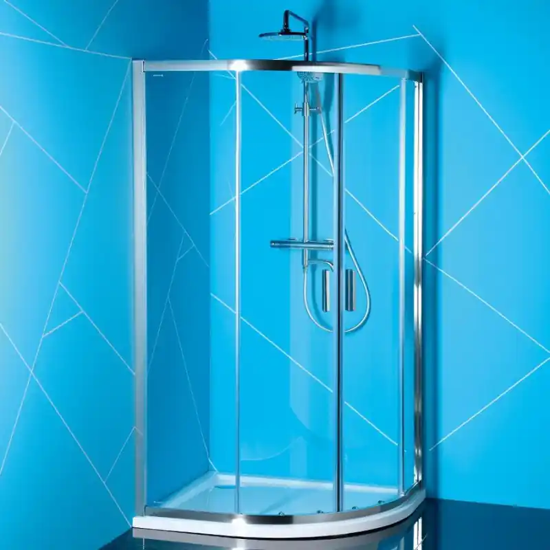 Beperkt Aanbod EASY LINE čtvrtkruhová sprchová zástěna 1000x800mm, čiré sklo