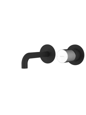 Odeslání Ihned ULTRATAP podomítková dvouprvková umyvadlová baterie, hubice 16cm, černá mat/chrom