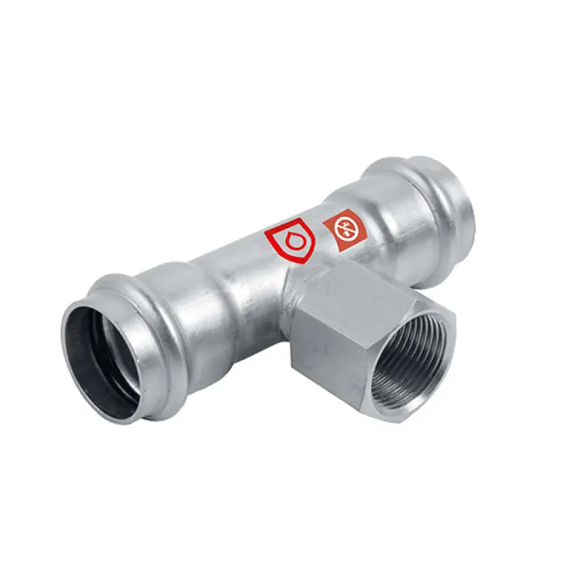Horká Nabídka FRABOPRESS C-STEEL T-kus s vnitřním závitem 54 x 2" x 54 mm