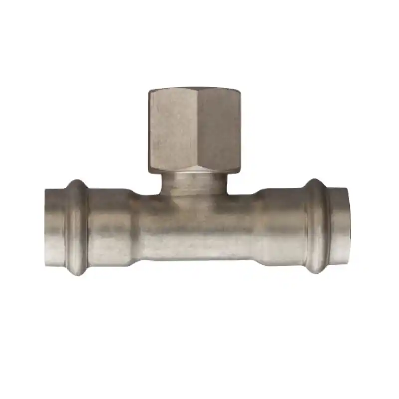 Hete Deal Frabopress INOX T-kus s vnitřním závitem 35 x 3/4" x 35 mm