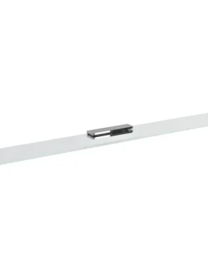 PIRENEI skleněná police 800mm, chrom/čiré sklo Denní Nabídka