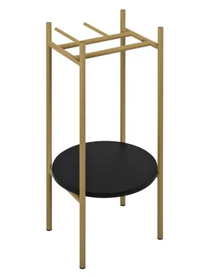PUNO podstavec pod kulatá umyvadla 375x830x448xmm, zlato mat Přímo Od Výrobce
