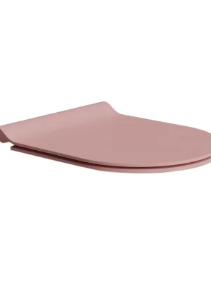PURA WC sedátko, SLIM, Soft Close, blush mat/chrom Tijdelijk Beschikbaar