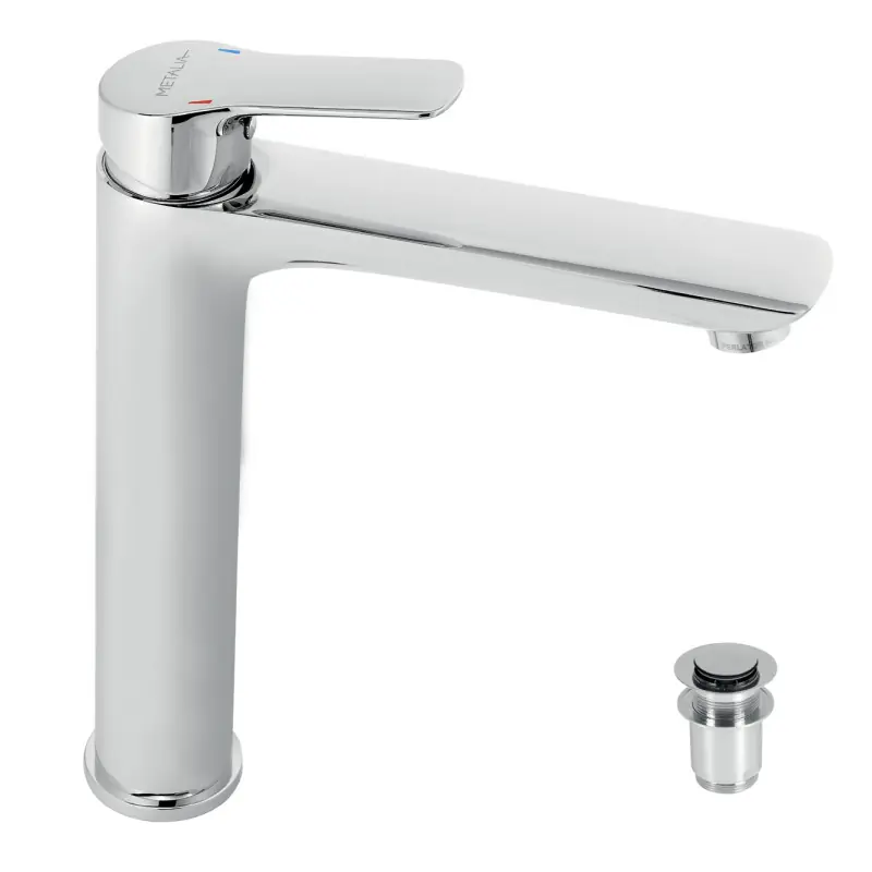 Hete Deal Umyvadlová baterie s výpustí Metalia 54, chrom